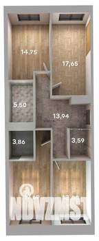 3-к квартира, вторичка, 91м2, 5/20 этаж