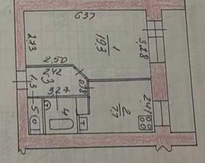 1-к квартира, вторичка, 39м2, 2/14 этаж