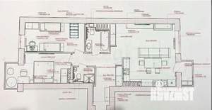 3-к квартира, вторичка, 78м2, 21/22 этаж