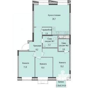 Фото квартиры на продажу (1)