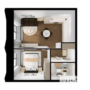 1-к квартира, вторичка, 42м2, 7/10 этаж