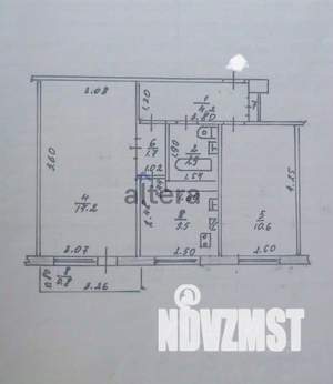 2-к квартира, вторичка, 45м2, 5/5 этаж
