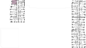 2-к квартира, вторичка, 46м2, 12/23 этаж