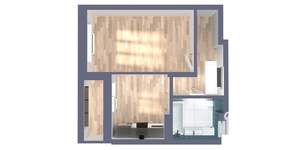 1-к квартира, вторичка, 36м2, 5/22 этаж