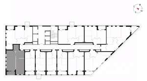 2-к квартира, вторичка, 57м2, 3/23 этаж