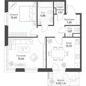 Фото квартиры на продажу (1)