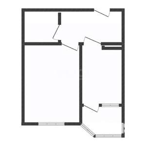 1-к квартира, вторичка, 43м2, 9/9 этаж