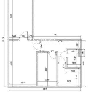 3-к квартира, вторичка, 56м2, 3/9 этаж