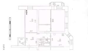 3-к квартира, вторичка, 92м2, 4/7 этаж