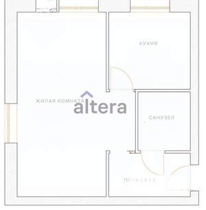 1-к квартира, вторичка, 31м2, 1/5 этаж