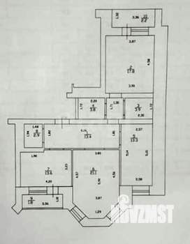 3-к квартира, вторичка, 89м2, 2/10 этаж