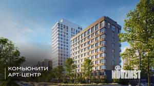 1-к квартира, вторичка, 46м2, 3/21 этаж