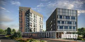 2-к квартира, строящийся дом, 59м2, 14/17 этаж