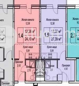 Студия квартира, вторичка, 27м2, 13/19 этаж