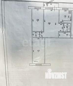 3-к квартира, вторичка, 57м2, 4/5 этаж