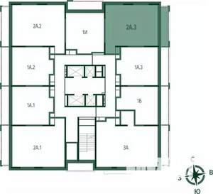 2-к квартира, вторичка, 59м2, 18/25 этаж