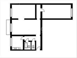 3-к квартира, вторичка, 66м2, 9/9 этаж