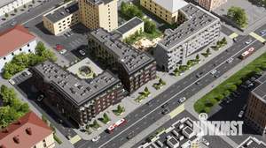 1-к квартира, строящийся дом, 47м2, 3/5 этаж