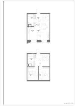3-к квартира, строящийся дом, 83м2, 2/4 этаж