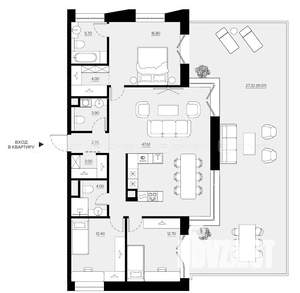 3-к квартира, вторичка, 140м2, 2/5 этаж