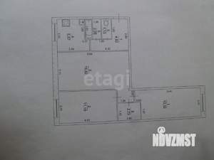 3-к квартира, вторичка, 55м2, 5/6 этаж