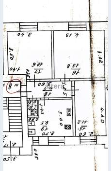 3-к квартира, вторичка, 55м2, 1/3 этаж