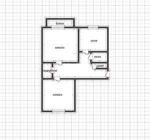 2-к квартира, вторичка, 44м2, 4/5 этаж