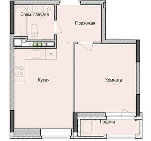 1-к квартира, вторичка, 37м2, 5/23 этаж