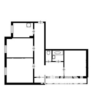 3-к квартира, вторичка, 75м2, 2/10 этаж