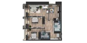 3-к квартира, вторичка, 82м2, 4/24 этаж