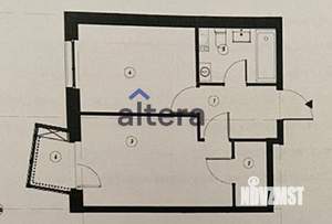 1-к квартира, строящийся дом, 37м2, 8/19 этаж