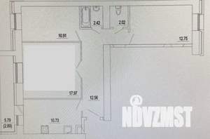 3-к квартира, вторичка, 75м2, 7/10 этаж