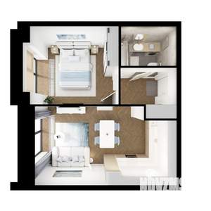 1-к квартира, вторичка, 42м2, 8/8 этаж