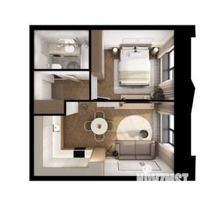 1-к квартира, вторичка, 38м2, 7/10 этаж