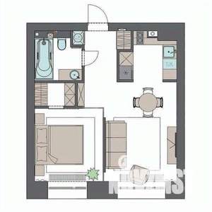 Студия квартира, вторичка, 24м2, 1/5 этаж