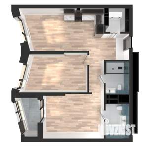 2-к квартира, вторичка, 67м2, 6/23 этаж