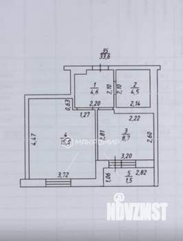 1-к квартира, вторичка, 35м2, 10/12 этаж