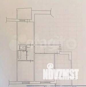 3-к квартира, вторичка, 63м2, 6/10 этаж