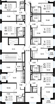 1-к квартира, вторичка, 33м2, 6/8 этаж