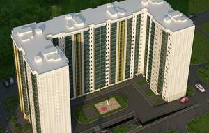 1-к квартира, вторичка, 53м2, 18/18 этаж