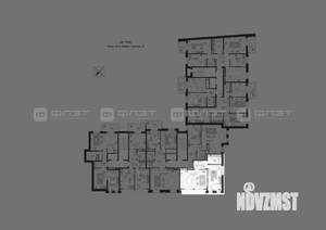 2-к квартира, строящийся дом, 73м2, 4/4 этаж