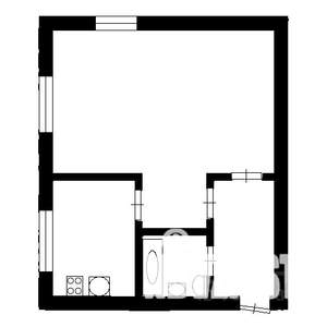 1-к квартира, вторичка, 32м2, 6/9 этаж