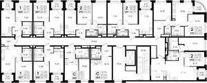 2-к квартира, вторичка, 53м2, 6/8 этаж