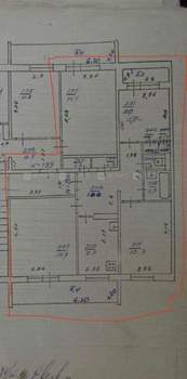 3-к квартира, вторичка, 63м2, 5/9 этаж