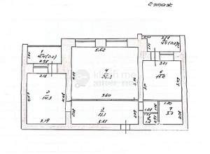 2-к квартира, вторичка, 72м2, 2/9 этаж