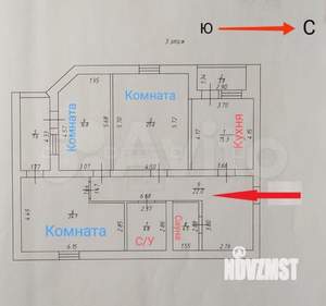 3-к квартира, вторичка, 125м2, 3/6 этаж