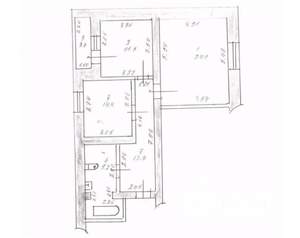 2-к квартира, вторичка, 71м2, 4/7 этаж