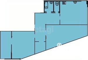 2-к квартира, вторичка, 56м2, 7/9 этаж