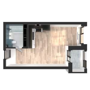 Студия квартира, вторичка, 29м2, 2/23 этаж