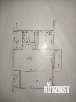 2-к квартира, вторичка, 44м2, 2/4 этаж